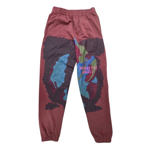 Boys Lie Radioactive Angels Remix High Rise Sweatpants Size Medium Lounge Street - Picture 1 of 7